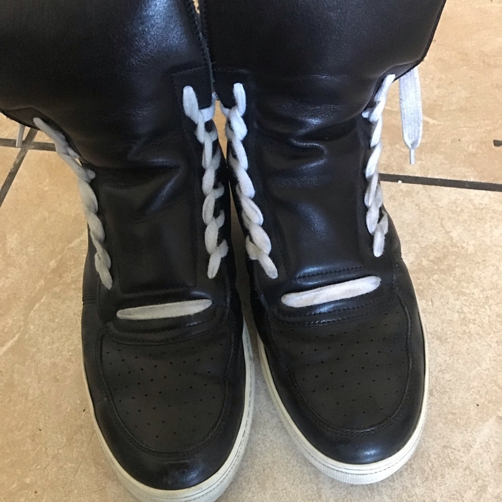 Cow skin fashion sneakers